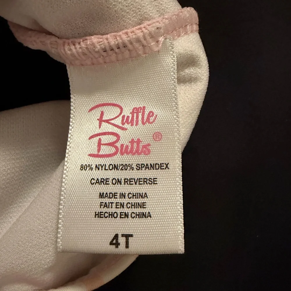 Ruffle Butts Soft Pink Ruffle Diaper Cover